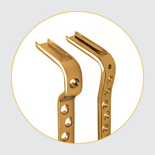 Angled Blade Plates